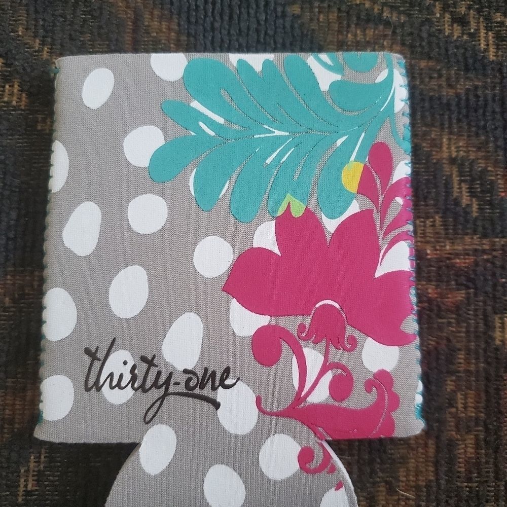 Thirty-One Island Damask Party Thermal Can Cooler